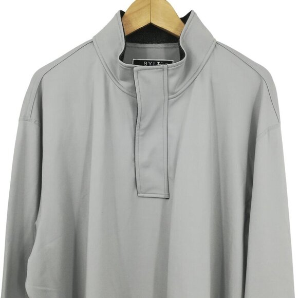 BYLT Elite Fairway Pullover Performance Golf  1/4 Zip Jacket Size XXL Gray New - Picture 8 of 14